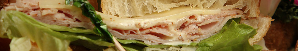Eating Deli Sandwich Vegetarian at W F Giugni & Son restaurant in St Helena, CA.